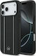 Mercedes-Benz Umschlag Rückseite Leder Schwarz (iPhone 17 Pro Max)