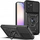 Techsuit Camshield Series Rückseite Umschlag Silikon / Kunststoff Schwarz Xiaomi Redmi 15 4G / 5G