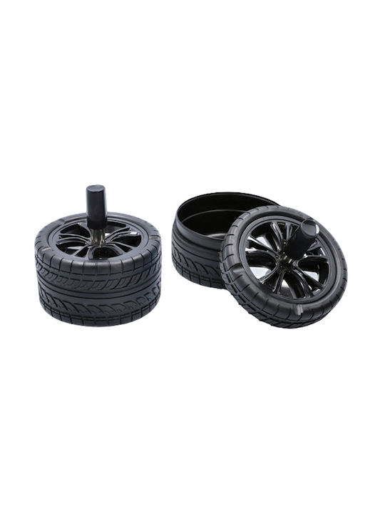 Металик Ветроустойчиво Кенче за Пепел Spin Модел Car Tyre