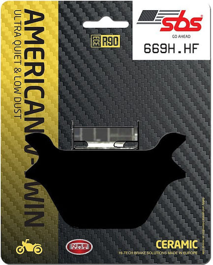 Sbs Tampoane De Frână 669h.hf American V-twin Ceramic