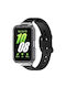 Hülle Für Halbe Abdeckung Samsung Galaxy Fit 3 + Silikonarmband Set Schwarz