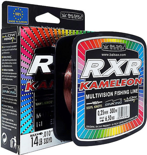 Πετονιά Balsax Rxr Kameleon 0.30mm 300m Κεραμιδί