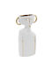 Keskor Decorative Vase White 17x8x32cm