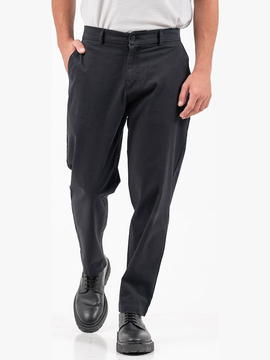 Vittorio Artist Men's Trousers Chinos Black