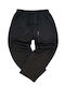 Hose Elastisch in Lockere Passform Black