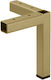 Roline Metallic Furniture Leg 9.3x1.8x12cm Gold