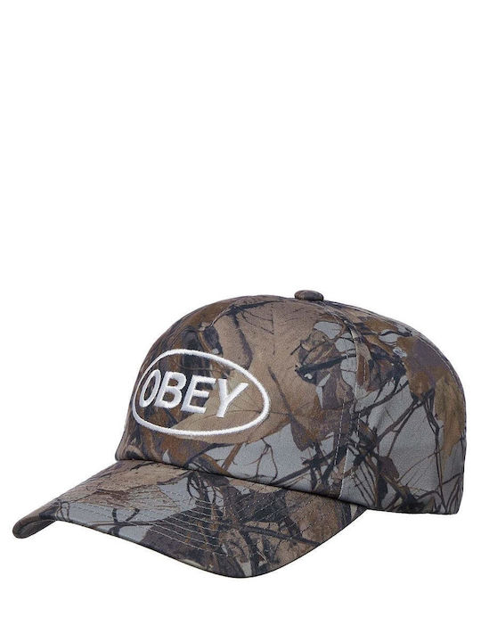 Obey Jockey Oval 5 Panel Strapback 100490137