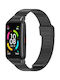 Λουρακι Milanese Κουμπωμα Honor Band 6 Μαυρο