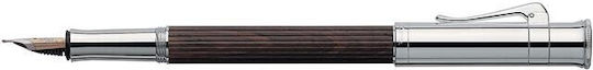 Faber-Castell Classic Πένα Γραφής Medium Ξύλινη με Μπλε Μελάνι