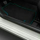 Toyota Genuine Fabric Car Mats 520gr Textile Blue Detail Set Toyota Aygo 2018-2021 1 Driver 1 Passenger 2 Rear