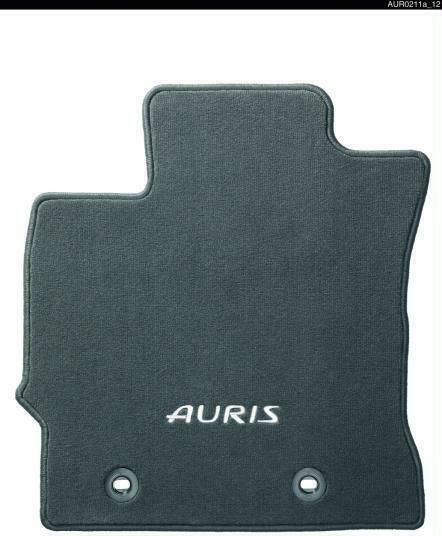 Toyota Genuine Fabric Car Mats Carpet Set Auris 2012-2018 830g Driver Passenger 2 Rear