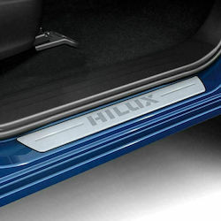 Toyota Capace Originale Praguri din Aluminiu Hilux 15'-21' Double Cab Set Față Spate Șofer Pasager 2 Spate