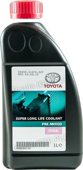 Toyota Genuine Car Engine Coolant Pink Super Long Life Pre Mixed 1lt