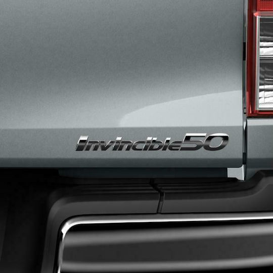 Toyota Γνήσιο Έμβλημα Αυτοκόλλητο "invincible 50" Hilux Επετειακό 15'-22'