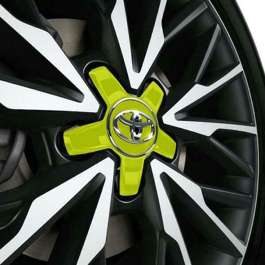 1τμχ Toyota Γνήσιο Καπάκι Ζαντα Lime Green C-hr 16'-22'