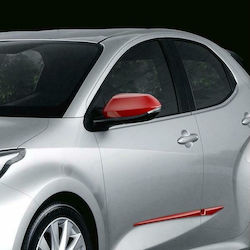 Toyota Genuine 2 Pieces Exterior Mirror Caps Color Vivid Coral 3u7 Yaris 20'-22'