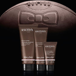 Sothys Homme Facial Cleansing + Rejuvenating Fluid + Energizing Hair & Body Cleansing Gel Σετ Περιποίησης για Ενυδάτωση