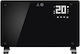 Convectoare pardoseală 2000W cu Termostat Electronic 82.3x45.6cm Negru