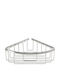 Tesa Wall Mounted Bathroom Shelf Metallic