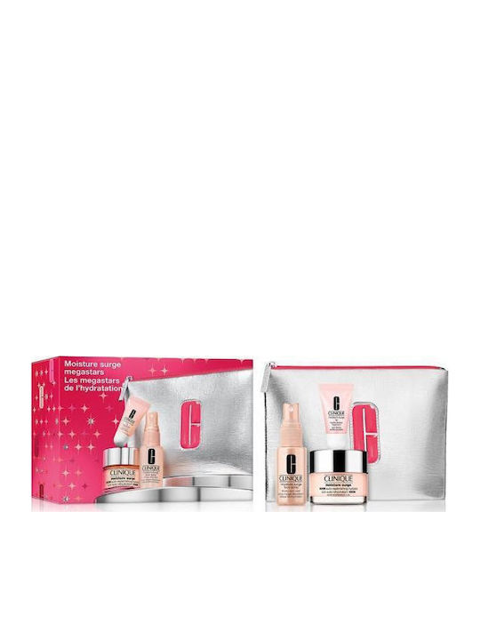 Clinique Moisture Surge Megastars Σετ Περιποίησης για Ενυδάτωση 4τμχ
