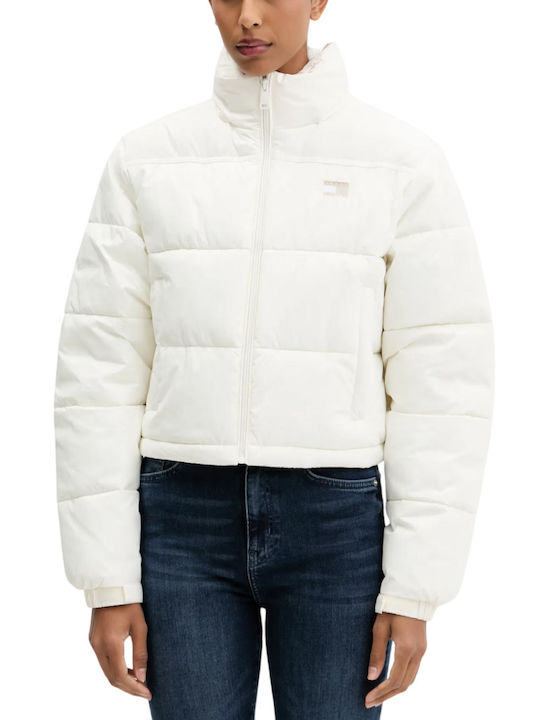 Tommy Hilfiger Crop Γυναικείο Puffer Μπουφάν γι...