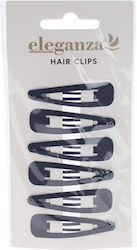 Metallische Haarnadeln Clips 6 Farben Set 6Stücke