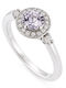 Diamonfire Дамски Пръстен с Циркони от Сребърен