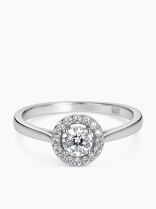 Diamonfire Femeie Inel cu Zirconiu din Argint