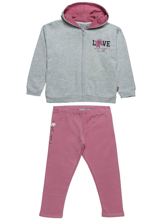 Kinder Sweatpants Set - Jogginganzug Gray