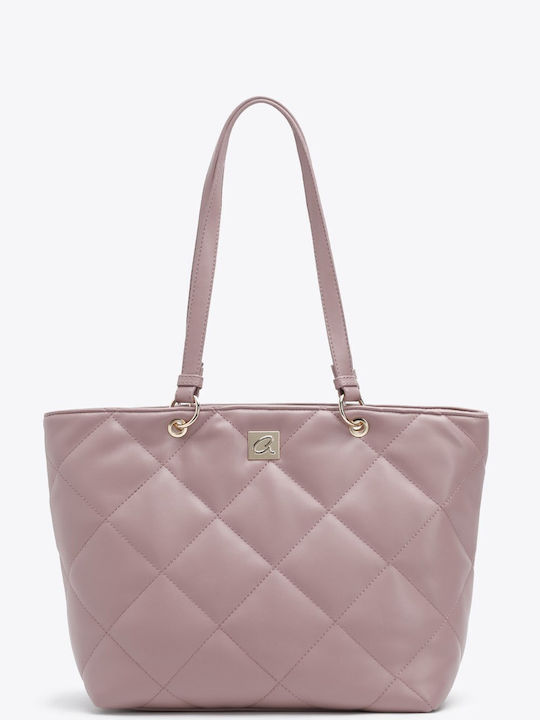 Griffe Damentasche Schultertasche Rosa
