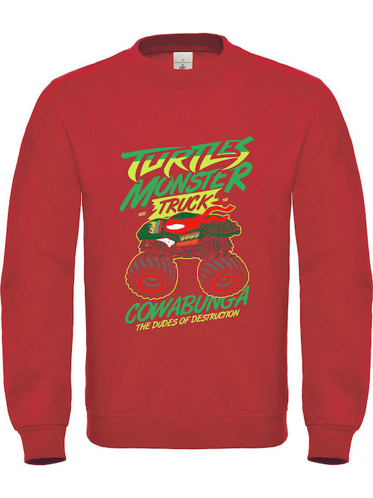 Gildan Kids Sweatshirt Red