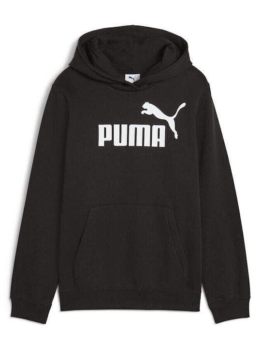 PUMA Kinder-Sweatshirt mit Kapuze Black Ess