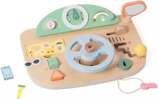 Classic World Steering Wheel made of Wood with Sounds