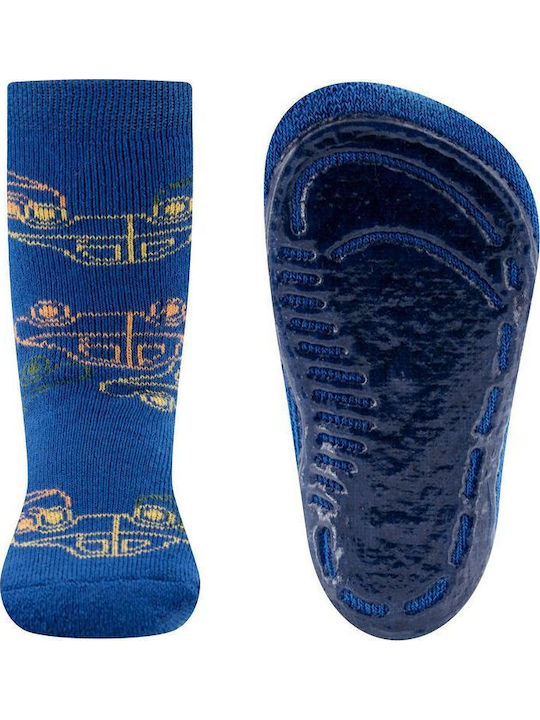 Ewers Kinder Haussocken Blue