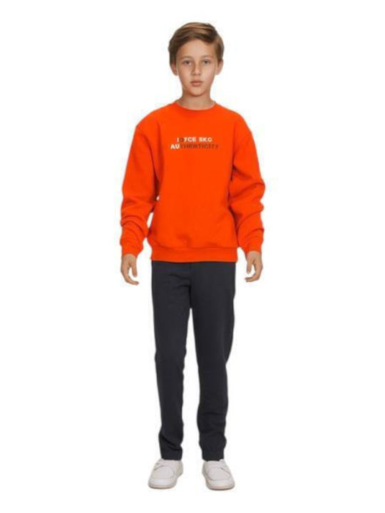 Kinder Sweatpants Set - Jogginganzug Orange