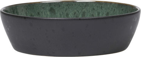 Bitz Servierschüssel Rund Keramik Schwarz mit Durchmesser 18cm