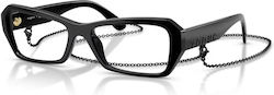 Vogue Damen Acetat Brillengestell Schwarz VO565...