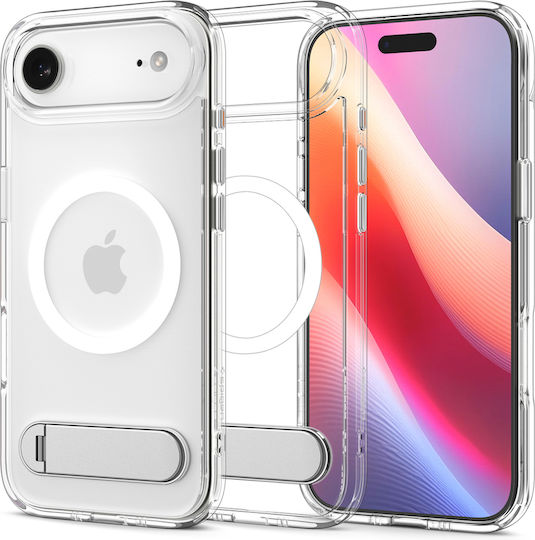 Spigen Ultra Hybrid S MagSafe Back Cover Plastic / Silicon Clear and White (iPhone Air)