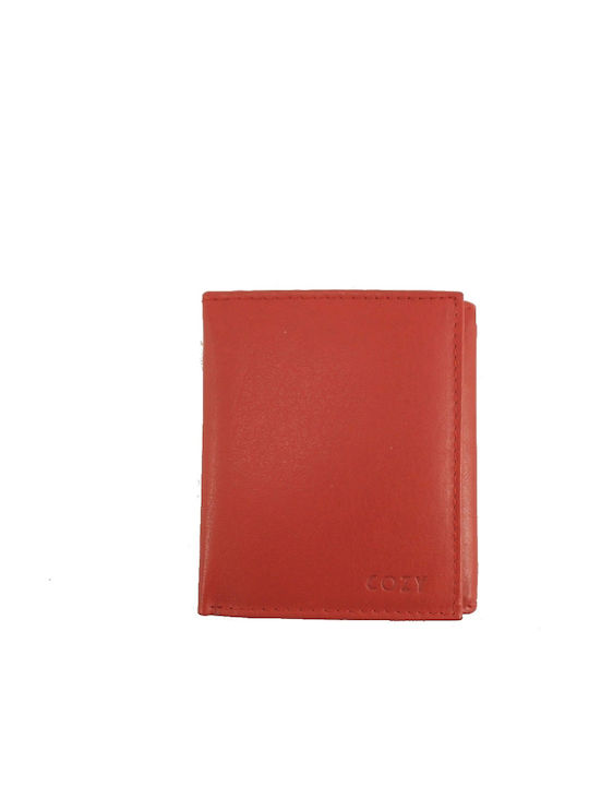 Mybag Small Leather Women's Wallet Classic Red
