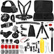 Techsuit Zubehörset für GoPro / SJCam Max / Held 12 / Held 11 / Held 10 / Held 9 / Held 8