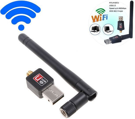 101688 Αντάπτορας Δικτύου USB με Ασύρματη Σύνδεση Wi-Fi 150Mbps