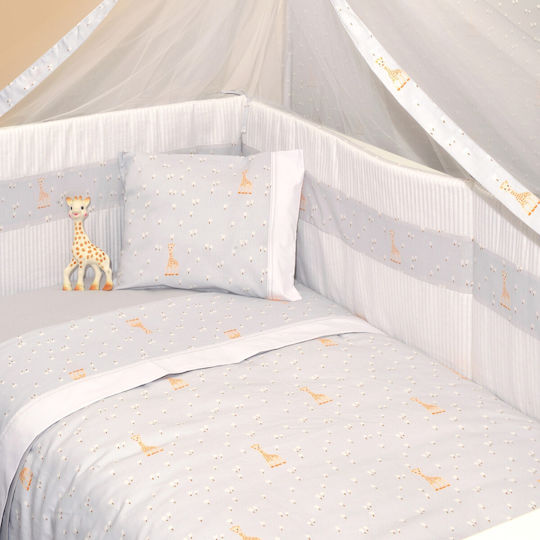 Baby Oliver Gitterbettumrandungen Standard Innere Graue 35x210cm