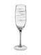 Georgiou Champagne Glasses for Wedding Ecru 1pcs