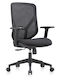 Mitis Office Chair with Adjustable Arms Black Vero Office