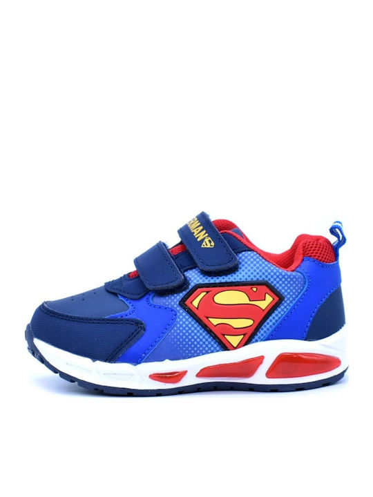 Παιδικά Sneakers με Φωτάκια Μπλε