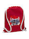 Koupakoupa Stitch Movie Kids Bag Backpack Red 48cmx40cmcm