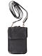 Leder Damentasche Schultertasche Schwarz