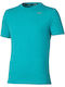 Impulse Core Herrenblusen Kurzarm Sportliches T-Shirt Türkis