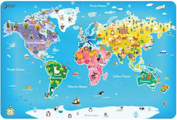 World Map Puzzle 2D 48 Pieces World Map Puzzle 2D 48 Pieces