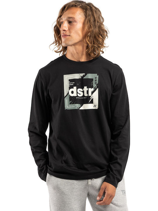 District75 Langarmbluse Black